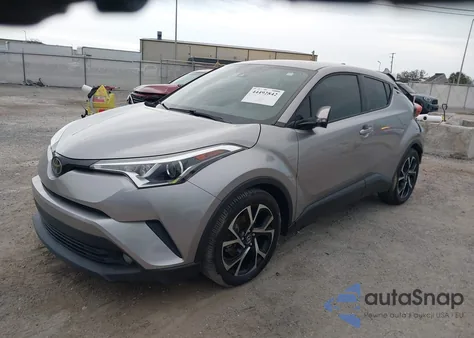 2018 Toyota C-Hr Xle Premium z USA, uszkodzony, nr VIN NMTKHMBX1JR040779